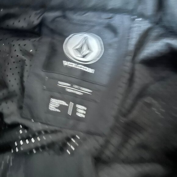 Volcom Mens V.CO Hunter Pants Medium Black Loose Fit Cargo - Picture 2 of 16